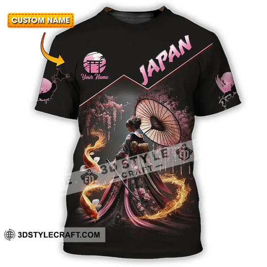 Unisex Shirt - Custom Text Shirt Japan style option 1