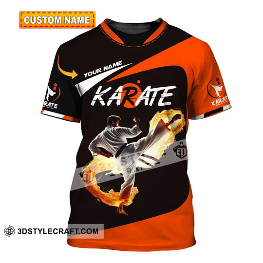 Unisex Shirt - Custom Text Shirt Karate style option 1