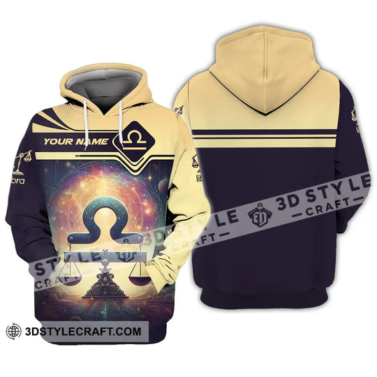 Unisex Shirt - Custom Text Shirt Libra style option 3