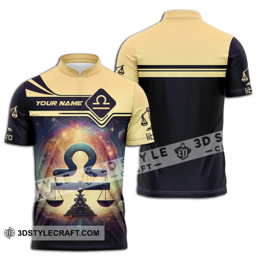 Unisex Shirt - Custom Text Shirt Libra style option 2