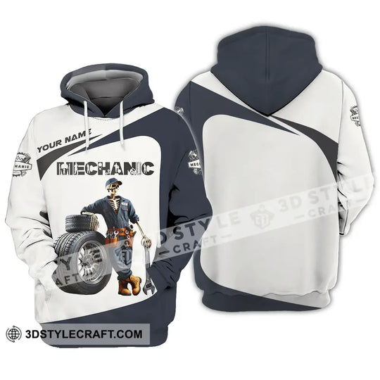 Unisex Shirt - Custom Text Shirt Mechanic style option 3