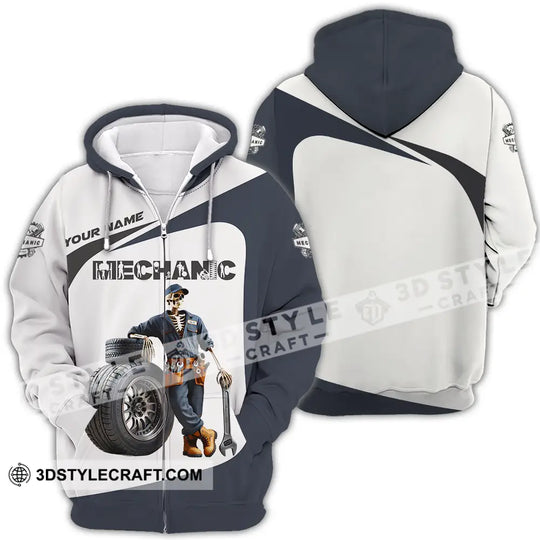 Unisex Shirt - Custom Text Shirt Mechanic style option 4