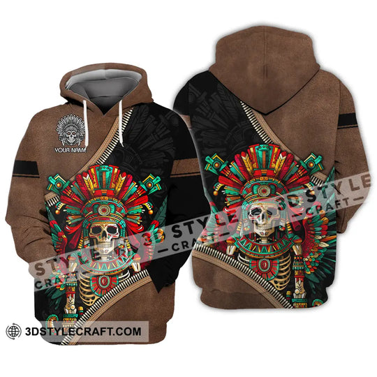 Unisex Shirt - Custom Text Shirt, Mexico Aztec Classic Shirt style option 3