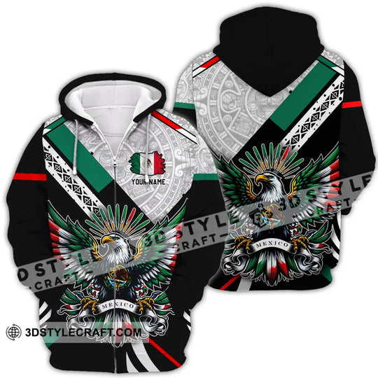 Unisex Shirt - Custom Text Shirt, Mexico Aztec Classic Shirt style option 4