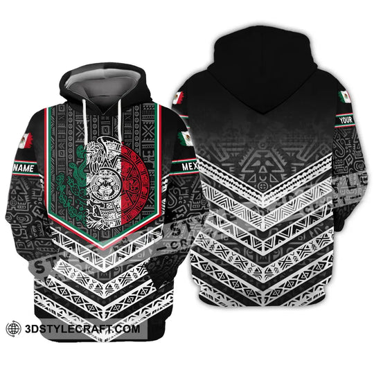 Unisex Shirt - Custom Text Shirt, Mexico Aztec Shirt style option 3