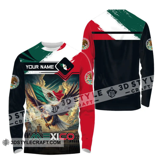 Unisex Shirt - Custom Text Shirt, Mexico Shirt style option 4