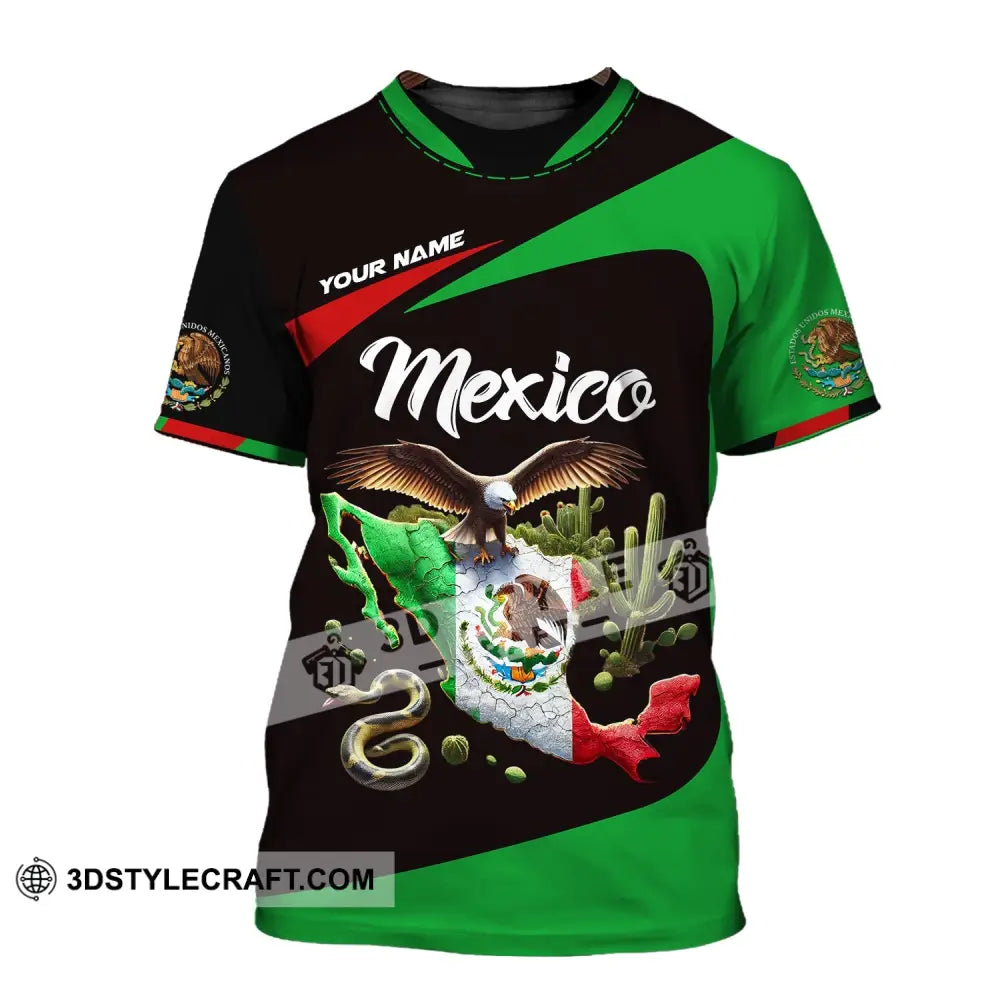 Unisex Shirt - Custom Text Mexico T-Shirt / S T-Shirt