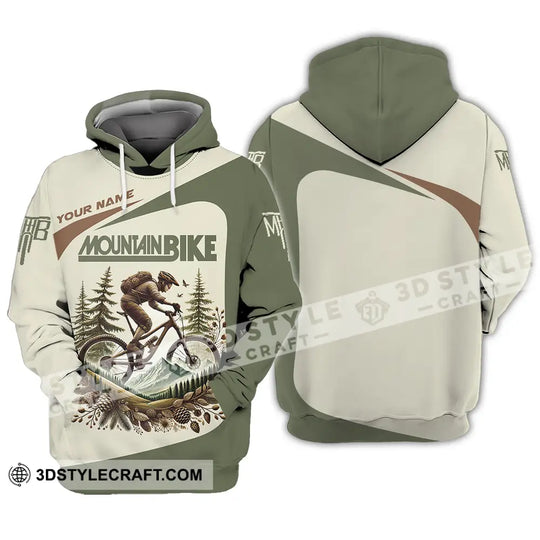 Unisex Shirt - Custom Text Shirt, Mountain Bike Shirt style option 3