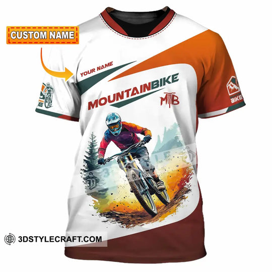 Unisex Shirt - Custom Text Shirt, Mountain Bike Shirt style option 1