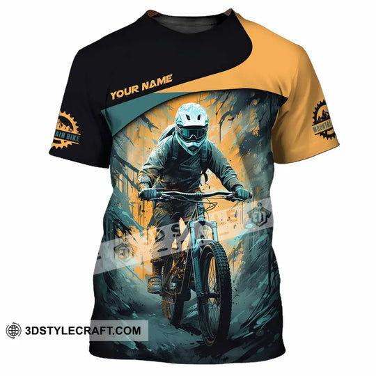 Unisex Shirt - Custom Text Shirt, Mountain Bike Shirt style option 2