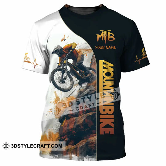 Unisex Shirt - Custom Text Shirt Mountain Bike style option 2