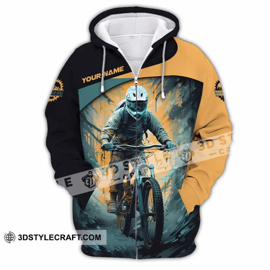 Unisex Shirt - Custom Text Shirt, Mountain Bike Shirt style option 3