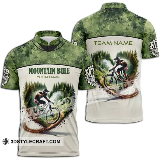 Unisex Shirt - Custom Text Shirt, Mountain Bike Shirt style option 2