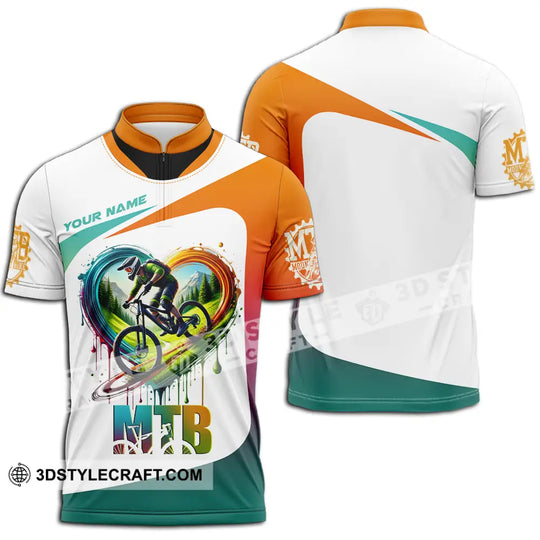 Unisex Shirt - Custom Text Shirt, Mountain Bike Shirt style option 2