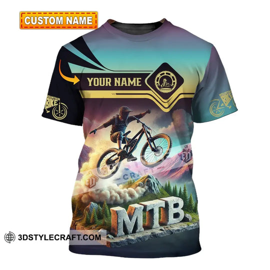 Unisex Shirt - Custom Text Shirt MTB style option 1