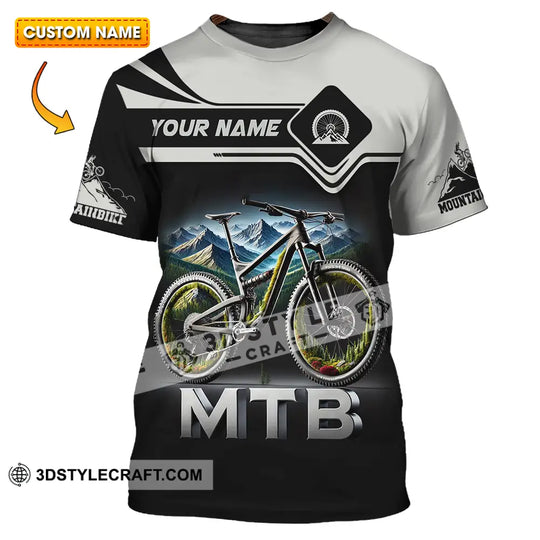 Unisex Shirt - Custom Text Shirt MTB style option 1