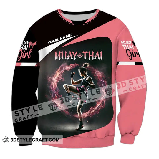 Unisex Shirt - Custom Text Shirt Muay Thai style option 4