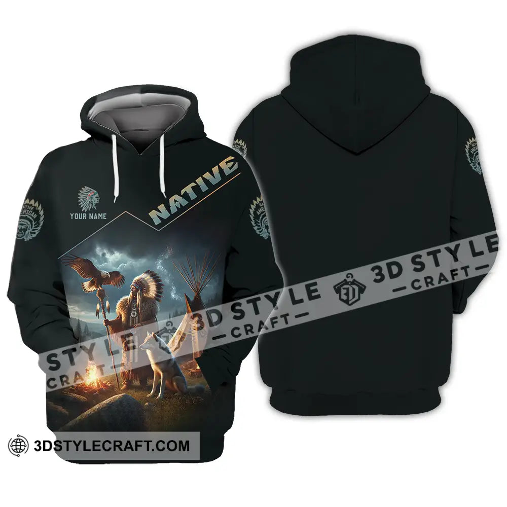 Unisex Shirt - Custom Text Native Hoodie / S T-Shirt