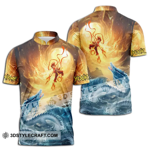 Unisex Shirt - Custom Text Shirt, Ne Zha Shirt style option 2