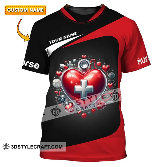Unisex Shirt - Custom Text Shirt Nurse style option 1