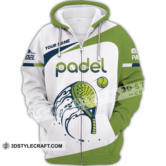 Unisex Shirt - Custom Text Shirt, Padel Shirt style option 2