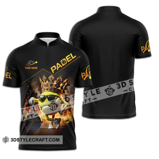 Unisex Shirt - Custom Text Shirt Padel style option 2