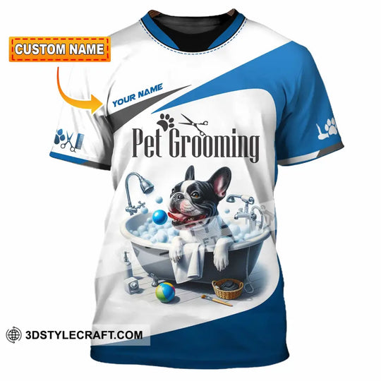 Unisex Shirt - Custom Text Shirt, Pet Grooming Shirt style option 1