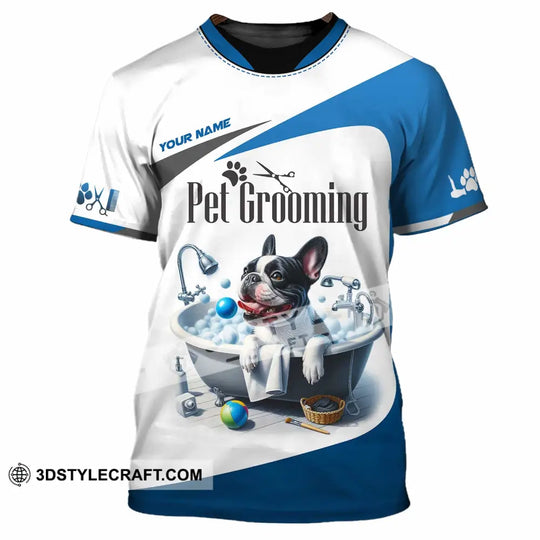 Unisex Shirt - Custom Text Shirt, Pet Grooming Shirt style option 2