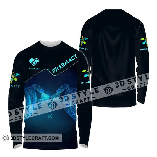 Unisex Shirt - Custom Text Shirt Pharmacy style option 4