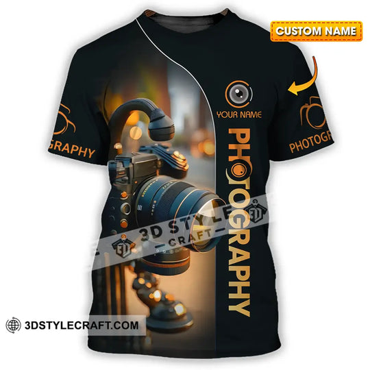 Unisex Shirt - Custom Text Shirt Photography style option 1