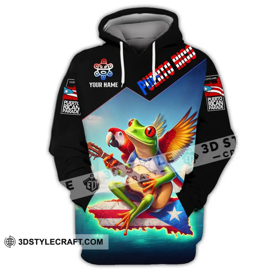 Unisex Shirt - Custom Text Shirt Puerto Rico style option 2