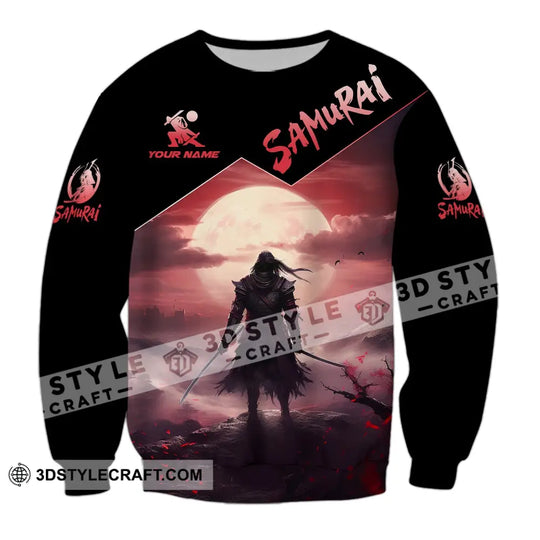 Unisex Shirt - Custom Text Shirt Samurai style option 4