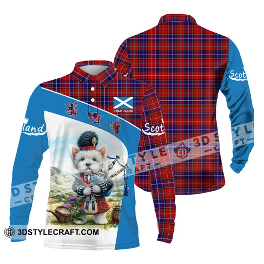 Unisex Shirt - Custom Text Shirt, Scotland Shirt style option 3