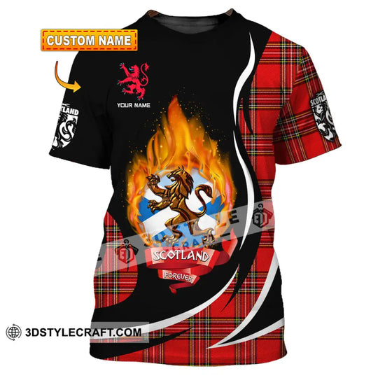 Unisex Shirt - Custom Text Shirt, Scotland Shirt style option 1