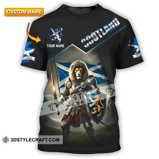 Unisex Shirt - Custom Text Shirt Scotland style option 1