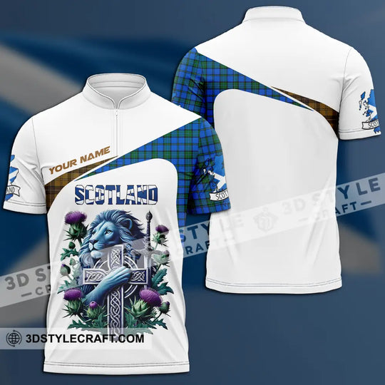 Unisex Shirt - Custom Text Shirt, Scotland Shirt style option 2