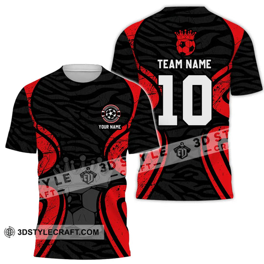 Unisex Shirt - Custom Text Shirt, Soccer Shirt style option 2