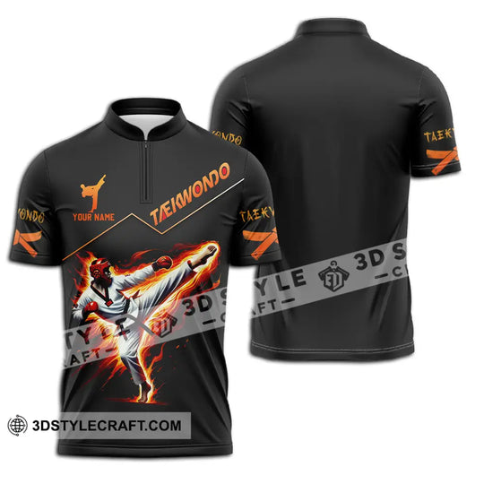 Unisex Shirt - Custom Text Shirt Taekwondo style option 2