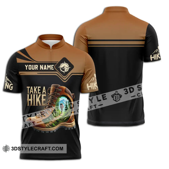 Unisex Shirt - Custom Text Shirt Take A Hike style option 2