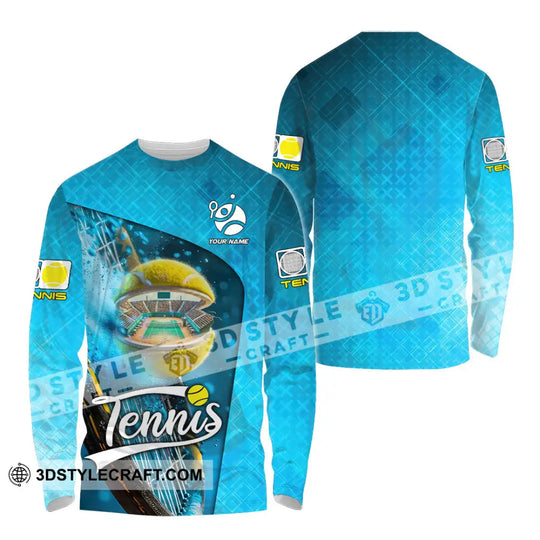 Unisex Shirt - Custom Text Shirt, Tennis Shirt style option 4