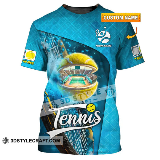 Unisex Shirt - Custom Text Shirt, Tennis Shirt style option 1