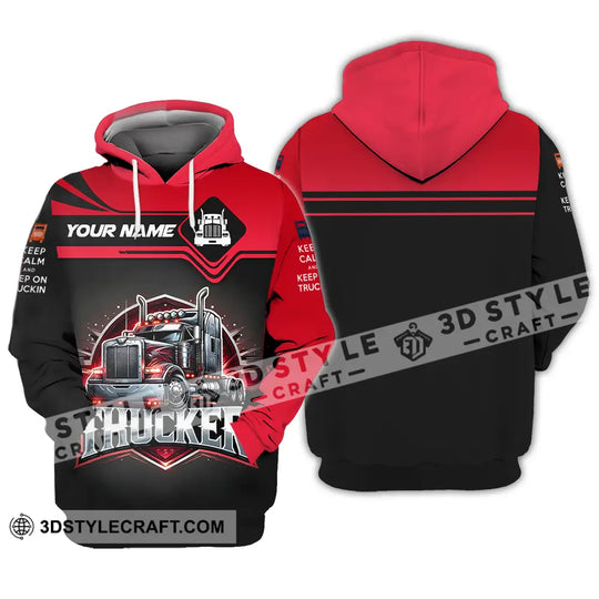 Unisex Shirt - Custom Text Shirt Trucker style option 3