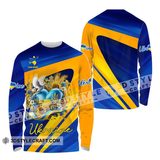 Unisex Shirt - Custom Text Shirt, Ukraine Shirt style option 4