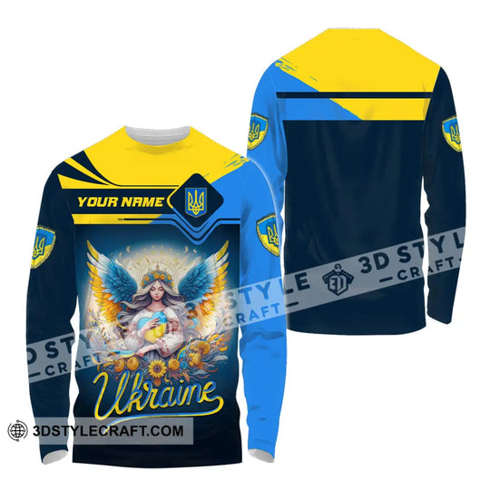Unisex Shirt - Custom Text Shirt, Ukraine Shirt style option 4