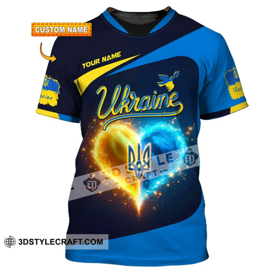 Unisex Shirt - Custom Text Shirt, Ukraine Shirt style option 1