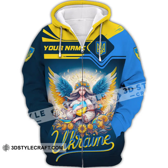 Unisex Shirt - Custom Text Shirt, Ukraine Shirt style option 2
