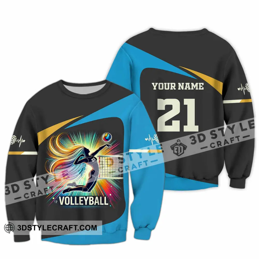 Unisex Shirt - Custom Text Shirt, Volleyball Shirt