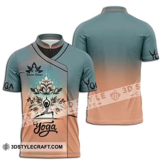 Unisex Shirt - Custom Text Shirt Yoga style option 2
