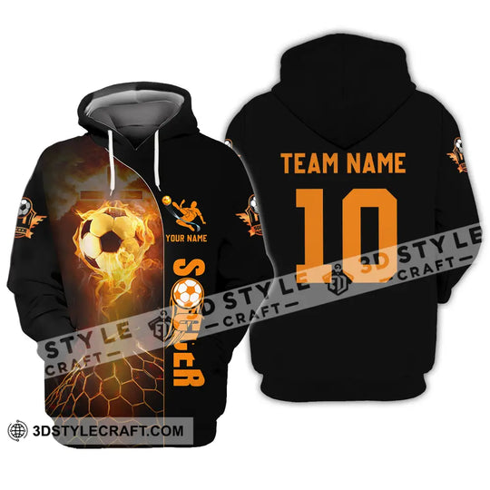 Unisex Shirt - Custom Texts Shirt Soccer style option 3