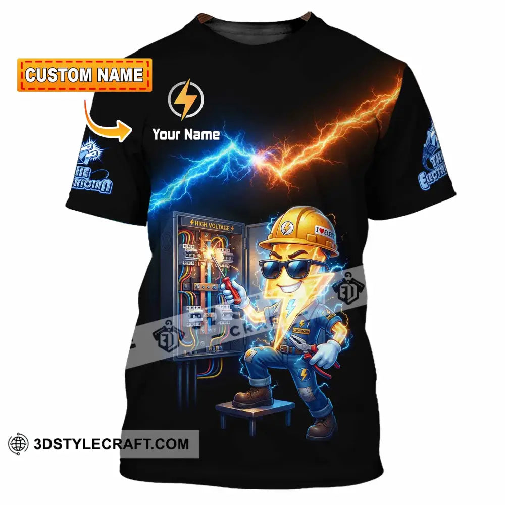 Unisex Shirt - Custom The Electrician Shirt - T-shirt